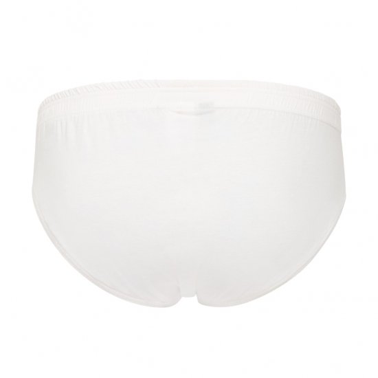 North Latitude Brief Underwear White - Slips - Herren-Slips in Übergröße