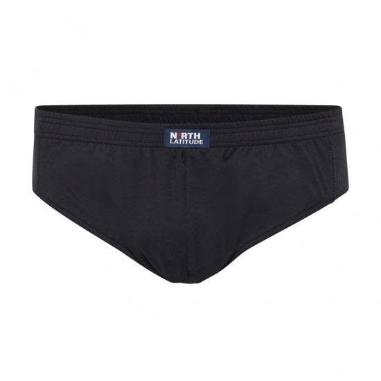 North Latitude Brief Underwear Black - Slips - Herren-Slips in Übergröße