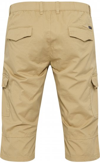 North Latitude 51136 Capri Shorts Beige - Herrenshorts - Herrenshorts in großen Größen