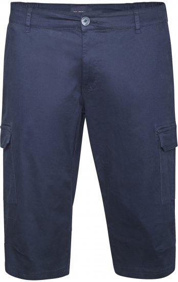 North Latitude 61150 Cargo Comfort Fit Capri Marineblau - Herrenshorts - Herrenshorts in großen Größen