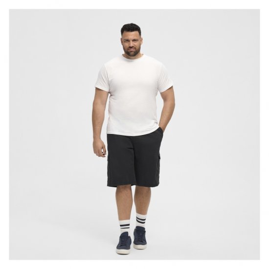 North Latitude Cargo Shorts Black - Herrenshorts - Herrenshorts in großen Größen