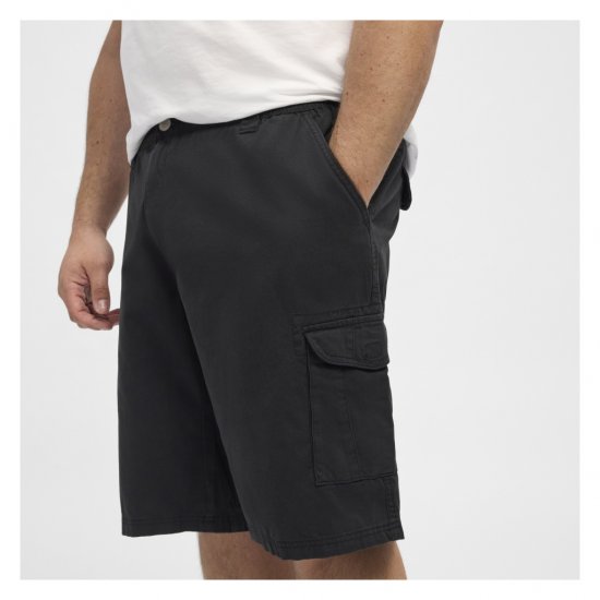 North Latitude Cargo Shorts Black - Herrenshorts - Herrenshorts in großen Größen