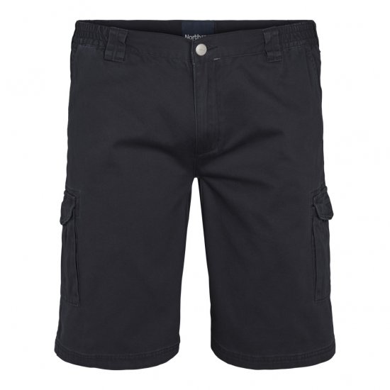 North Latitude Cargo Shorts Navy Blue - Herrenshorts - Herrenshorts in großen Größen