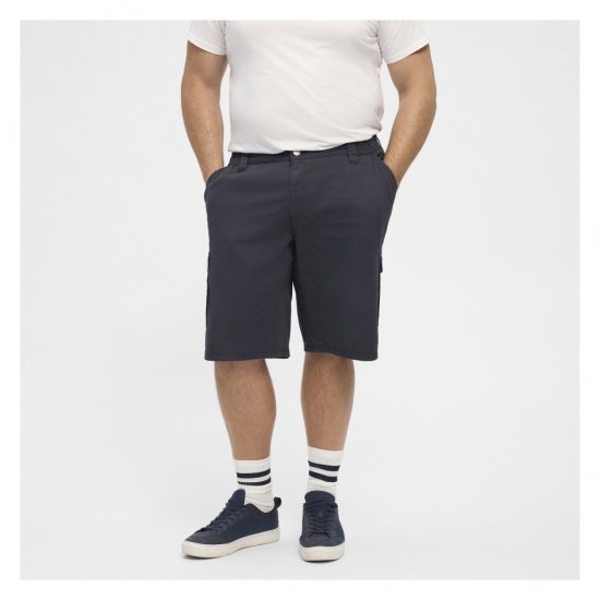 North Latitude Cargo Shorts Navy Blue - Herrenshorts - Herrenshorts in großen Größen