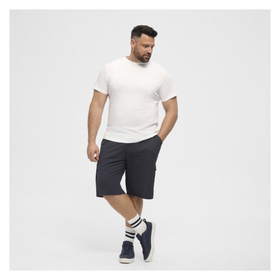North Latitude Cargo Shorts Navy Blue - Herrenshorts - Herrenshorts in großen Größen
