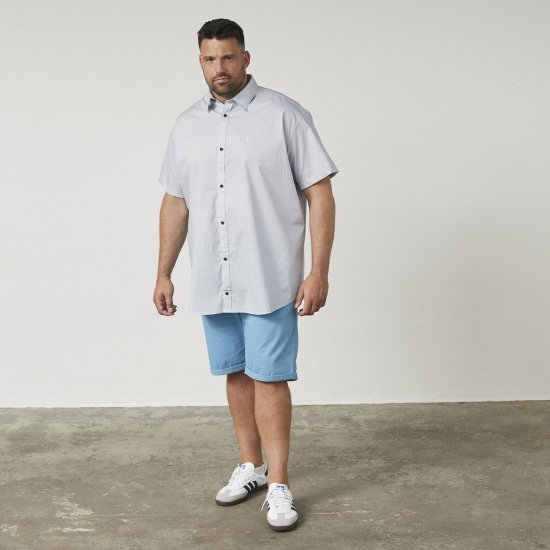 North Latitude 61147 Chino-Shorts Mittelblau - Herrenshorts - Herrenshorts in großen Größen