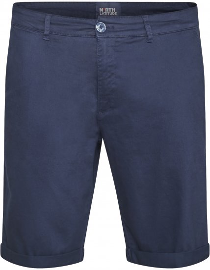 North Latitude 61147 Chino-Shorts Marineblau - Herrenshorts - Herrenshorts in großen Größen