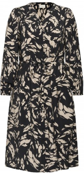 Kaffe Curve Olla Kleid Schwarz - Kleider - 