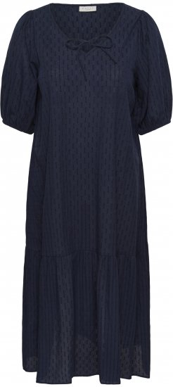 Kaffe Curve Thea Dress Midnight Marine - Maxikleider - 
