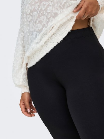 Only Carmakoma Pever Flared Pants Black - Hosen - 