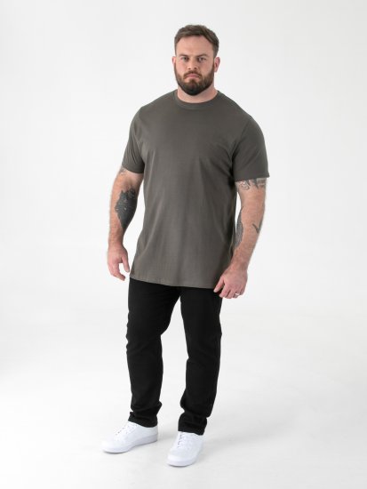 D555 Flyers Crew Neck T-shirt Khaki - Herren-T-shirts - Herren-T-Shirts in großen Größen
