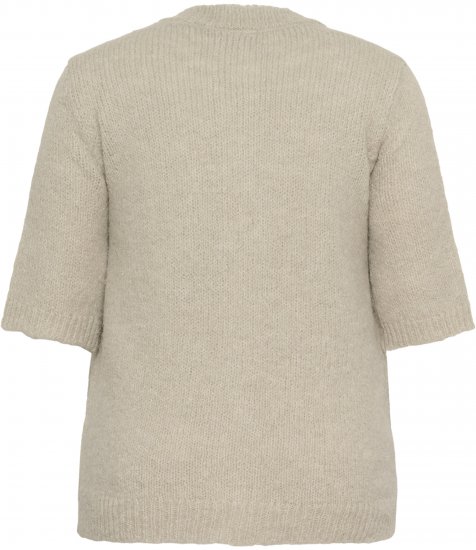 Kaffe Curve Emilia Cardigan Feather Grey Melange - Strickjacken - 