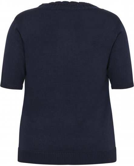 Kaffe Curve Leani Knitted Pullover Midnight Marine - Strickpullover - 