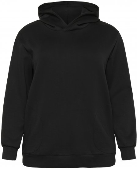Kaffe Curve Annita Sweatshirt Black - Hoodies - 