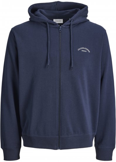 Jack & Jones College Logo Hoodie Navy - Herren-sweater und -hoodies - Herren-Sweater und -Hoodies in großen Größen