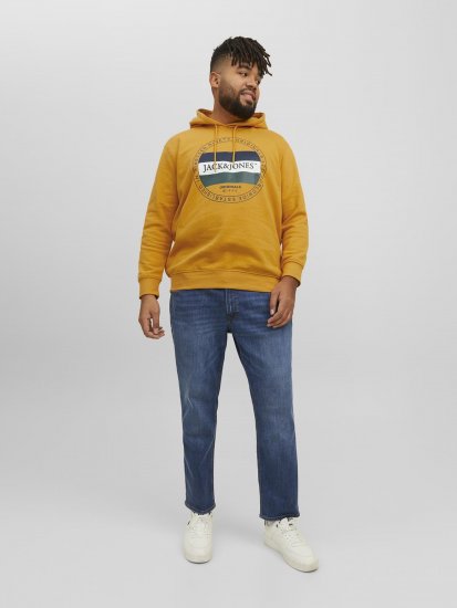 Jack & Jones Codyy Hoodie Yellow - Herren-sweater und -hoodies - Herren-Sweater und -Hoodies in großen Größen