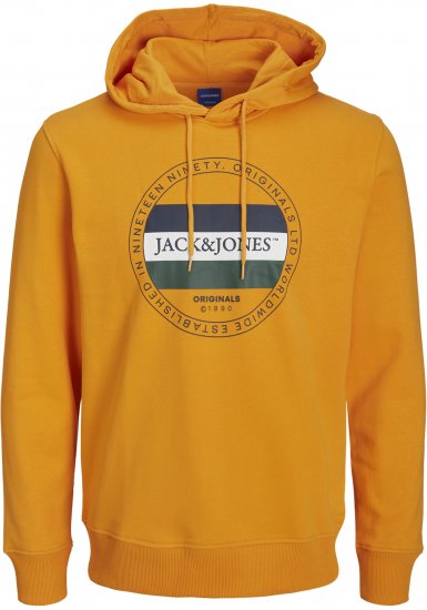 Jack & Jones Codyy Hoodie Yellow - Herren-sweater und -hoodies - Herren-Sweater und -Hoodies in großen Größen