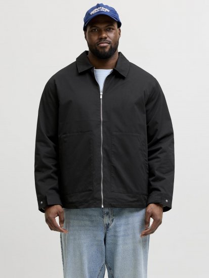 Jack & Jones Winson Worker Jacket Black - Herren jacken - Herren Jacken in großen Größen