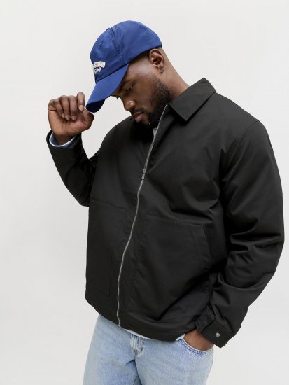 Jack & Jones Winson Worker Jacket Black - Herren jacken - Herren Jacken in großen Größen