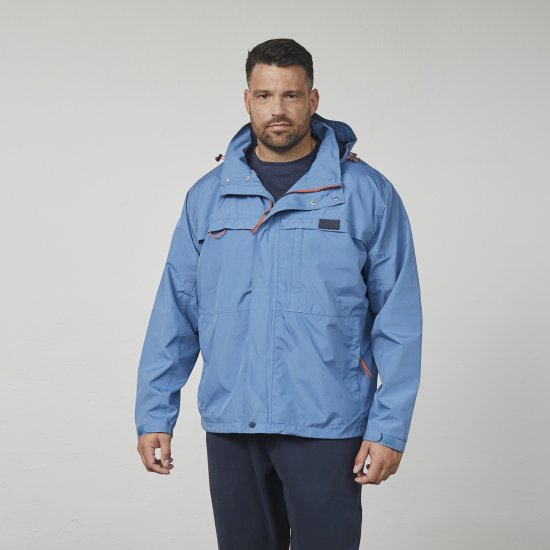 North Latitude 61104 Jacke mit Details WP3000 Hellblau - Herren jacken - Herren Jacken in großen Größen