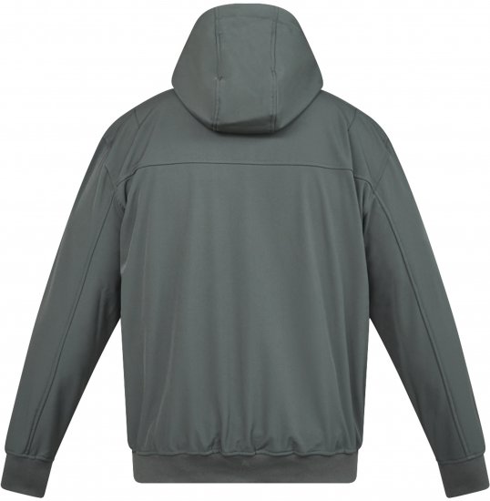 North Latitude 61301 Softshelljacke mit abnehmbarer Kapuze Dunkelgrün - Herren jacken - Herren Jacken in großen Größen