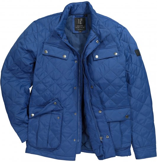 JP1880 Quilted with Multiple Pockets Jacket Dark Blue - Herren jacken - Herren Jacken in großen Größen