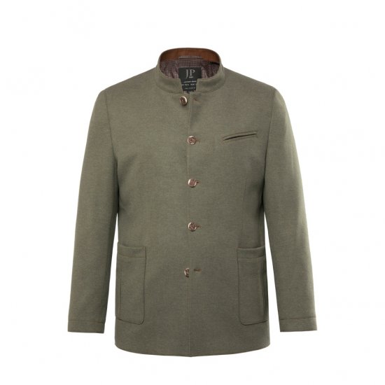 JP1880 Jacket Traditional Flexnamic Green - Herren Jacken in großen Größen - Herren Jacken in großen Größen