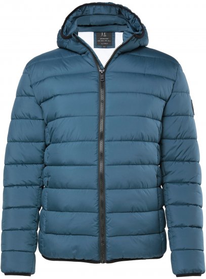 JP1880 Quilted Hooded Jacket Deep Blue - Herren jacken - Herren Jacken in großen Größen