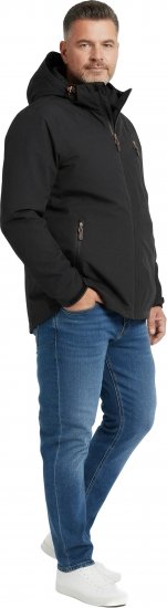 Dobsom Minnesota Wind- Und Wasserdichte Jacke Schwarz - Sportbekleidung & outdoor - Sportbekleidung in große größen für herren