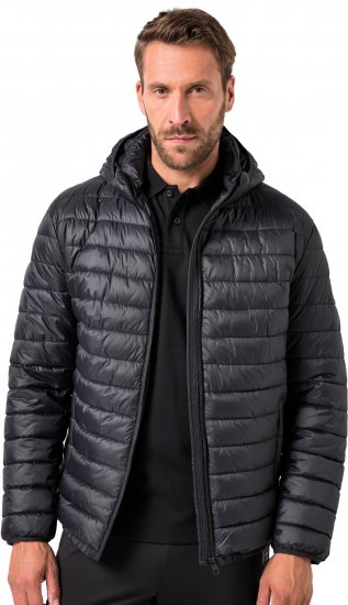 Jay-Pi Jacket Lightly Quilted Warm Black - Herren jacken - Herren Jacken in großen Größen