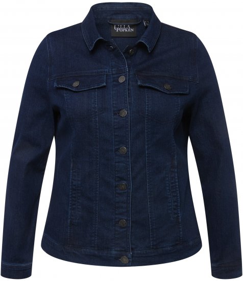 Ulla Popken Denim Jacket Blue Denim - Jacken - 