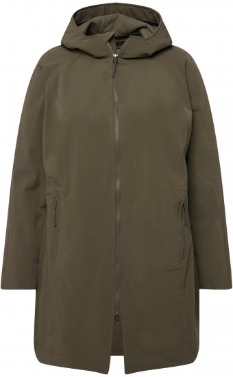 Ulla Popken Triple Function Softshell Jacket Loden Green - Jacken - Damenjacken in großen Größen