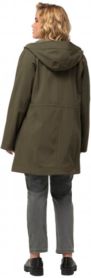 Ulla Popken Triple Function Softshell Jacket Loden Green - Jacken - Damenjacken in großen Größen