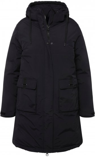 Ulla Popken HYPRAR Triple Function Fully Lined Waterproof Coat Black - Jacken - 