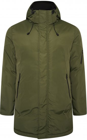 Kam Jeans KV140 Parka Jacket Khaki - Herren jacken - Herren Jacken in großen Größen