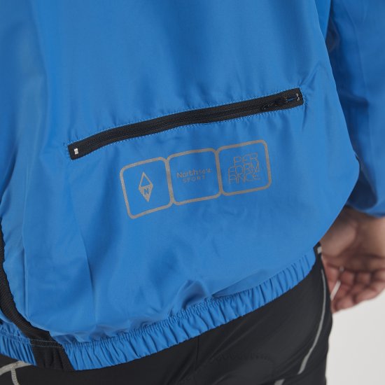 North Latitude Sport Wind Jacket Cobolt Blue TALL - Sportbekleidung & outdoor - Sportbekleidung in große größen für herren