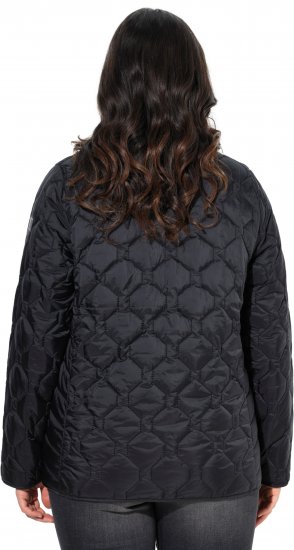 Ulla Popken HYPRAR Lightweight Quilted Water-Repellent Jacket Black - Jacken - 
