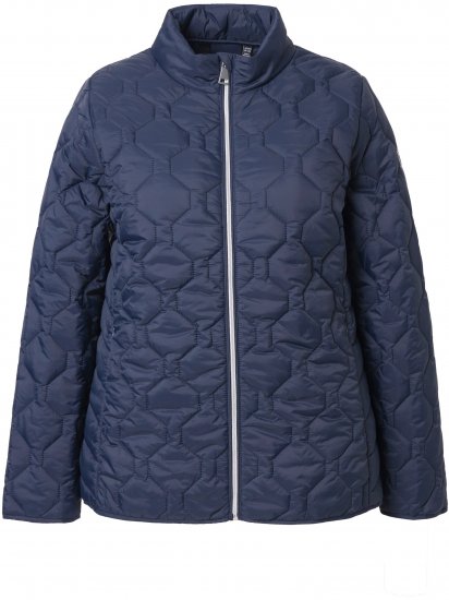 Ulla Popken HYPRAR Lightweight Quilted Water-Repellent Jacket Navy - Jacken - Damenjacken in großen Größen