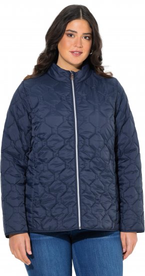 Ulla Popken HYPRAR Lightweight Quilted Water-Repellent Jacket Navy - Jacken - Damenjacken in großen Größen