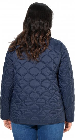 Ulla Popken HYPRAR Lightweight Quilted Water-Repellent Jacket Navy - Jacken - Damenjacken in großen Größen