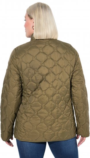 Ulla Popken HYPRAR Lightweight Quilted Water-Repellent Jacket Olive - Jacken - 