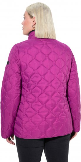 Ulla Popken HYPRAR Lightweight Quilted Water-Repellent Jacket Berry - Jacken - 