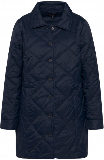 Ulla Popken Quilted Jacket Navy - Jacken - Damenjacken in großen Größen