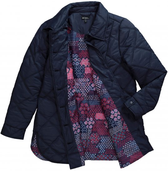Ulla Popken Quilted Jacket Navy - Jacken - Damenjacken in großen Größen