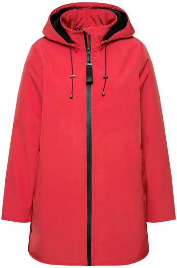 Ulla Popken HYPRAR Softshell Fleece-Lined Jacket Salsa Red - Jacken - 