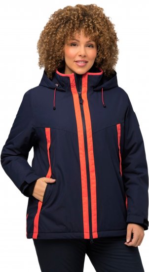Ulla Popken HYPRAR Waterproof Triple Function Jacket Navy - Jacken - Damenjacken in großen Größen