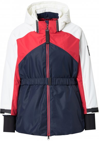 Ulla Popken Performance Peplum Ski Jacket Navy - Jacken - Damenjacken in großen Größen