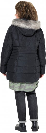 Ulla Popken HYPRAR Quilted Jacket Black - Jacken - Damenjacken in großen Größen