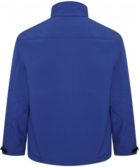 Kam Jeans KV132 Softshell Panelled Jacket Royal Blue - Herren jacken - Herren Jacken in großen Größen