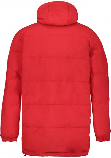 JAY-PI Warm Quilted Parka Dual Function Windproof and Water Repellent Red - Herren jacken - Herren Jacken in großen Größen